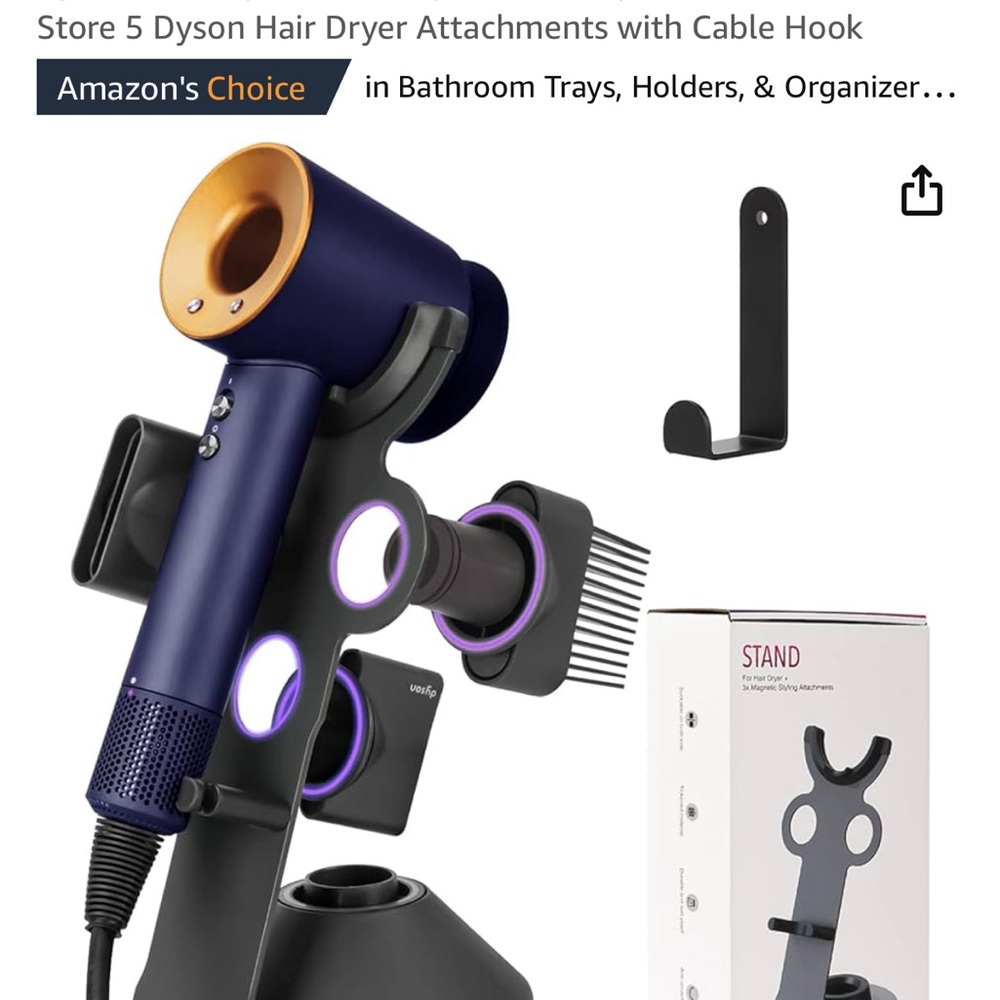 stand for Dyson hair dryer